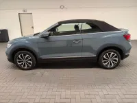 Gebraucht VW T-Roc Cabriolet Style 150 PS (110 kW) 2022 Petroleumblaumet. Cabrio
