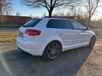 Gebraucht Audi A3 S-line plus 160 PS (117 kW) 2009 Weiß Limousine
