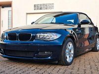 Gebraucht BMW 120 Cabriolet Efficient Dynamics 177 PS (130 kW) 2008 Blau Cabrio