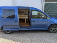 Gebraucht VW Caddy Maxi 102 PS (75 kW) 2012 Blau Van / Kleinbus
