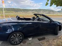 Usata VW Eos 122 CV (89 kW) 2012 Blu Cabrio