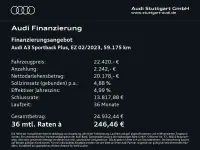 Brugt Audi A3 Ambiente 204 HK (150 kW) 2023 Sort Sedan