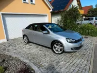 Gebraucht VW Golf Cabriolet 105 PS (77 kW) 2013 Silber Cabrio