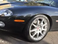 Usata Jaguar XKR 363 CV (266 kW) 2002 Nero Cabrio