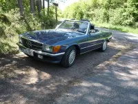 Gebraucht Mercedes SL300 188 PS (138 kW) 1986 Blau Cabrio