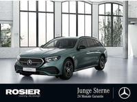 Gebraucht Mercedes E300 AMG 197 PS (144 kW) 2024 Grün / verdesilber (metallic) Kombi