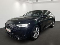 Gebraucht Audi e-tron Sportback S-Line 230 kW (313 PS) 2022 Mythosschwarz metallic SUV