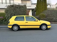 Gebraucht VW Golf III GT 90 PS (66 kW) 1995 Gelb Kleinwagen