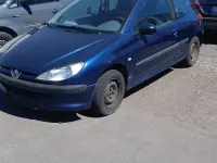 Gebraucht Peugeot 206 2001 Blau Kleinwagen