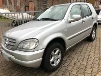 Brugt Mercedes ML320 218 HK (160 kW) 2001 Sølv SUV