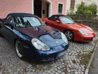 Gebraucht Porsche Boxster S 260 PS (191 kW) 2001 Blau Cabrio