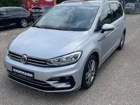 Gebraucht VW Touran R-line 150 PS (110 kW) 2019 Silber Van / Kleinbus