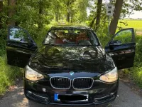 Gebraucht BMW 116 Sport Line 136 PS (100 kW) 2012 Schwarz Kleinwagen