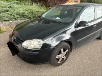 Gebraucht VW Golf V 2006 Schwarz Kleinwagen