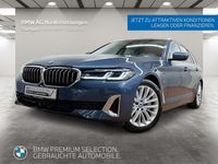 Gebraucht BMW 530e 184 PS (135 kW) 2022 Blau Kombi