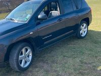 Gebraucht Jeep Compass Limited 163 PS (119 kW) 2012 Blau SUV
