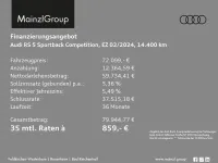 Gebraucht Audi RS5 Sportback Competition 450 PS (330 kW) 2024 Daytonagrau perleffekt (metallic) Limousine