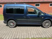 Gebraucht VW Caddy 101 PS (74 kW) 2014 Blau Van / Kleinbus