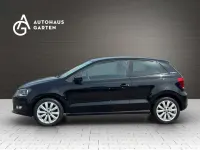 Gebraucht VW Polo Team 100 PS (73 kW) 2011 Schwarz Kleinwagen