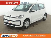 Gebraucht VW up! move up! 90 PS (66 kW) 2017 Weiß Kleinwagen