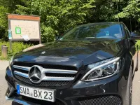 Gebraucht Mercedes C200 AMG line 184 PS (135 kW) 2017 Schwarz Limousine