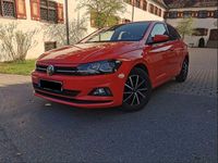 Gebraucht VW Polo Comfortline 95 PS (69 kW) 2019 Rot Kleinwagen