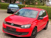 Gebraucht VW Polo Trendline 69 PS (50 kW) 2009 Rot Kleinwagen