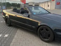 Gebraucht Mercedes CLK230 193 PS (141 kW) 2000 Blau Cabrio