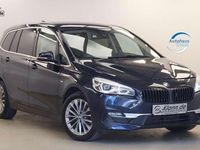 Gebraucht BMW 218 Luxury Line 140 PS (102 kW) 2018 Imperialblau brillanteffekt Van / Kleinbus
