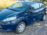 Gebraucht Ford Fiesta 60 PS (44 kW) 2009 Blau Kleinwagen