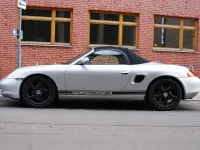 Gebraucht Porsche Boxster 220 PS (161 kW) 2002 Silber Cabrio