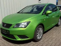 Gebraucht Seat Ibiza Style 69 PS (50 kW) 2014 "lima" gr}n Kleinwagen