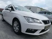 Gebraucht Seat Leon Business 116 PS (85 kW) 2018 "candy" weiss Kombi
