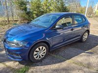 Gebraucht VW Polo Trendline 65 PS (47 kW) 2019 Reef blue metallic Kleinwagen