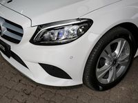 gebraucht Mercedes C220 d T 4M Distronic+AHK+M-LED+17+Totwinkel