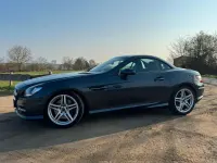 Usata Mercedes SLK200 184 CV (135 kW) 2012 Grigio Cabrio
