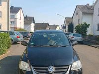 Gebraucht VW Fox 54 PS (39 kW) 2008 Schwarz Kleinwagen