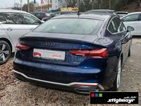 Gebraucht Audi A5 Sportback S-Line 286 PS (210 kW) 2022 Navarrablau metallic Kleinwagen