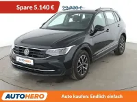 Gebraucht VW Tiguan Life 150 PS (110 kW) 2022 Schwarz SUV