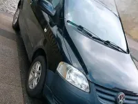 Gebraucht VW Fox 55 PS (40 kW) 2005 Schwarz Kleinwagen
