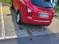 Gebraucht SsangYong Korando 178 PS (130 kW) 2015 Rot SUV