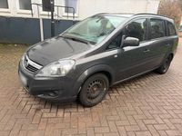 Gebraucht Opel Zafira 110 PS (80 kW) 2012 Grau Van / Kleinbus