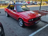 Gebraucht BMW 320 Cabriolet Sport Line 129 PS (94 kW) 1991 Rot Cabrio