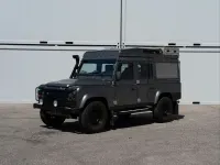 Gebraucht Land Rover Defender SE 122 PS (89 kW) 2007 Grau Kombi