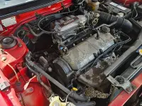 Gebraucht Mazda 323 73 PS (53 kW) 1992 Rot Kleinwagen