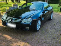 Gebraucht Mercedes SL500 388 PS (285 kW) 2007 Schwarz Cabrio