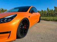 Gebraucht Tesla Model 3 Performance 377 kW (513 PS) 2021 Orange Limousine