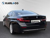 Gebraucht BMW 530 Luxury Line 286 PS (210 kW) 2022 Black sapphire metallic (schwarz) Limousine