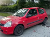Gebraucht Renault Clio II 75 PS (55 kW) 2010 Rot Limousine