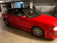 Usata Audi 80 133 CV (97 kW) 1991 Rosso Cabrio